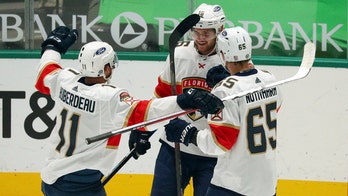 Vatrano's power-play OT goal leads Panthers past Stars 3-2