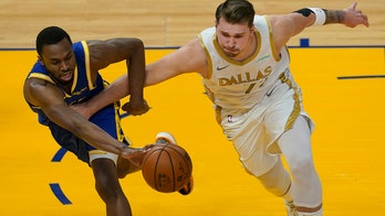 Doncic scores 39 points as short-handed Mavs pound Warriors