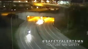 Minneapolis fiery crash kills at least 1, authorities say