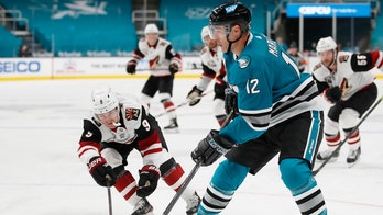 Sharks beat Coyotes 6-4 to snap eight-game losing streak