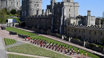 Topless woman arrested during Prince Philip's funeral: report