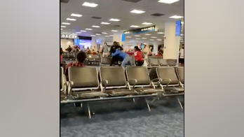 Miami International Airport turns into slugfest after massive brawl breaks out