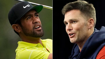 Tom Brady calls Tony Finau during Masters rain delay