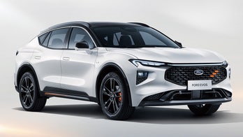 The Ford Evos SUV looks like a monster Mustang Mach-E