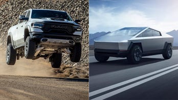 Tesla spotted testing Ram 1500 TRX high performance pickup at California factory