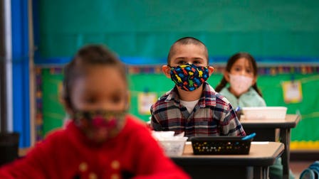 Masks recommended inside schools for anyone over age of 2: American Academy of Pediatrics