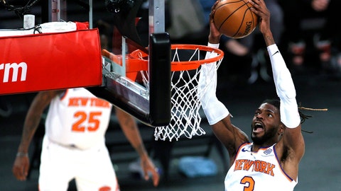 Knicks beat Hornets 109-97, run winning streak to 7 games