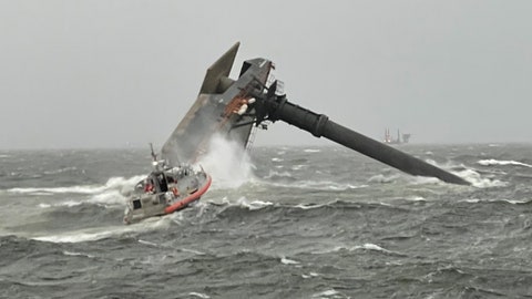 Louisiana storm prompts Coast Guard search off Grand Isle for &lsquo;multiple people in the water&rsquo;