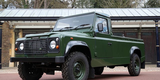 Prince Philip helped design this Land Rover hearse.