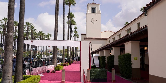 A man was arrested for trying to break into a secure area near the 93rd Academy Awards in Union Station in Los Angeles. 