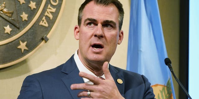 Oklahoma Gov. Kevin Stitt signed a flurry of new laws this week, signifying a half-dozen policy wins for Republicans – including a heartbeat abortion ban and making the Sooner State a Second Amendment sanctuary. (AP Photo/Sue Ogrocki File)