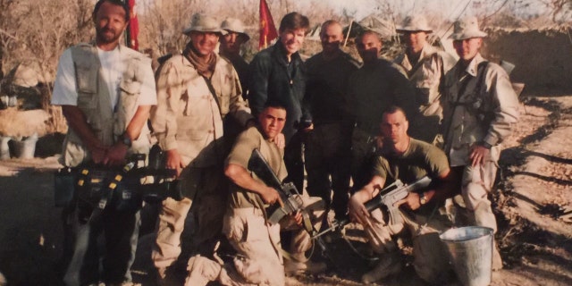 With some of the first US troops to arrive in Afghanistan Kandahar December 2001