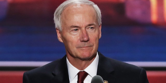 Photo of Arkansas Gov. Hutchinson