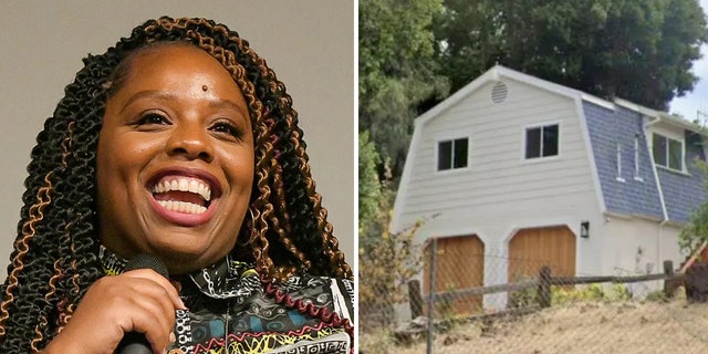 La nouvelle maison de Patrisse Khan-Cullors, qui comprend trois chambres et trois salles de bains, est nichée dans le canyon de Topanga et dispose d'une maison d'hôtes séparée sur la propriété. 