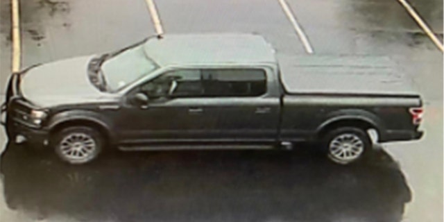 Stewart allegedly fled the scene in this Ford F-150 pickup truck.