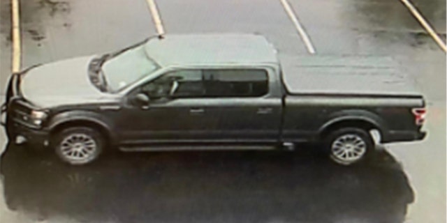 Stewart allegedly fled the scene in this Ford F-150 pickup truck. 