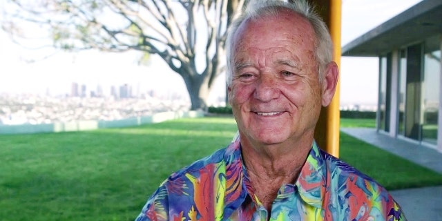 Pictured in this screengrab released on February 28, (l-r) Bill Murray speaks during the 78th Annual Golden Globe Awards broadcast on February 28, 2021.
