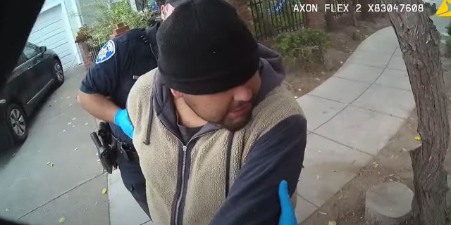 A screenshot from body camera footage of Mario Gonzalez, who died in police custody last week.