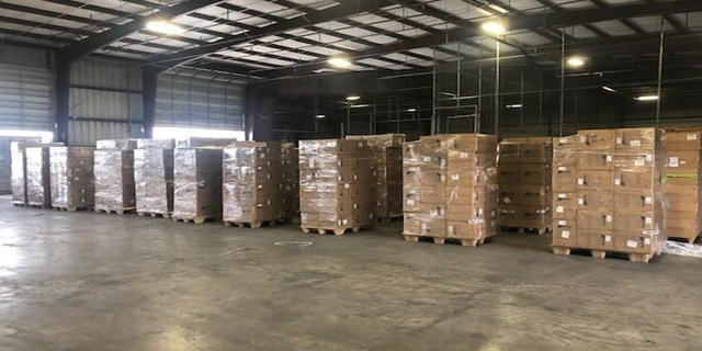 A shipment of counterfeit N95 masks in Houston.