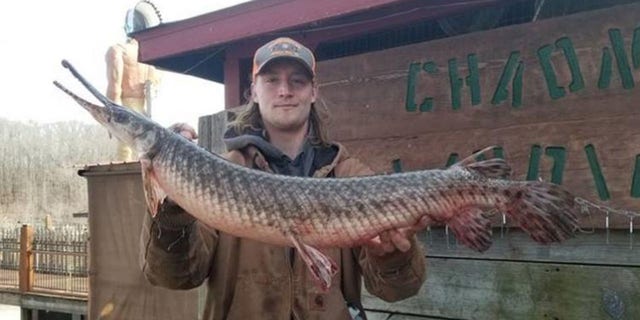 The MDC issued a press release congratulating Devlin Rich for setting the new record by catching a 10-pound, 9-ounce spotted gar on Feb. 25.