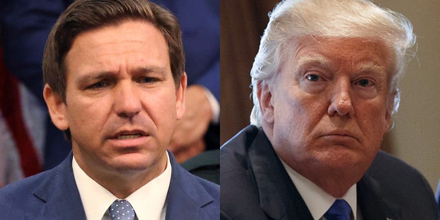 Florida Governor Ron DeSantis could be the next GOP flagship, succeeding former President Trump.  (Associated Press / Getty Images)