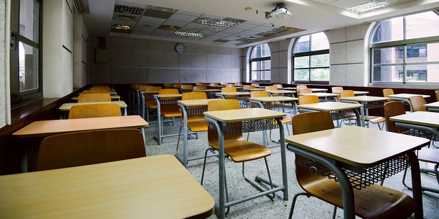 Empty classroom or lecture hall