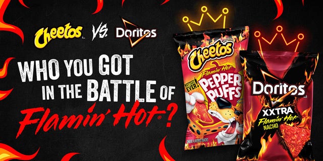 The two brands, which are both owned by Frito-Lay, are letting fans chose which chip is the best.