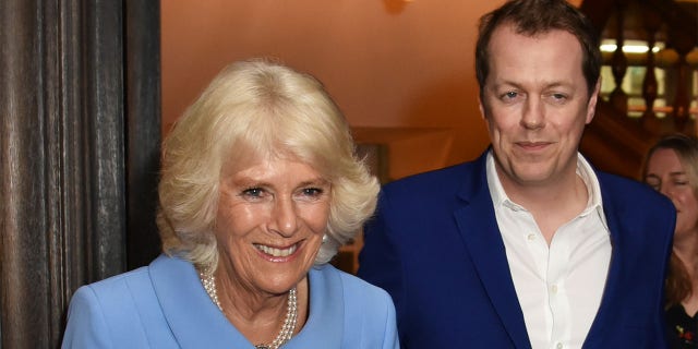 Camilla, Duchess of Cornwall and her son Tom Parker Bowles.