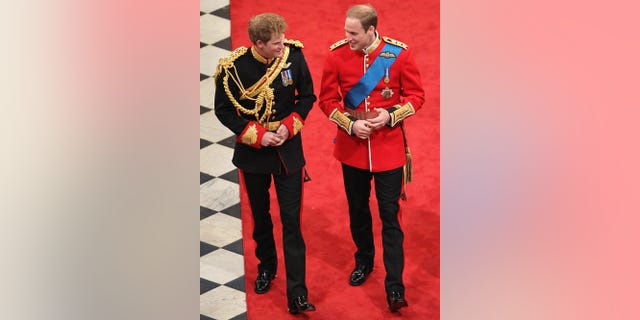 Prince Harry served as the best man for Prince William's wedding.