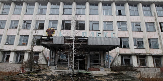 A view of an abandoned city of Pripyat in Chernobyl, Ukraine, on Dec. 25, 2019. The Chernobyl disaster on the Chernobyl nuclear power plant occurred on April 26, 1986. 