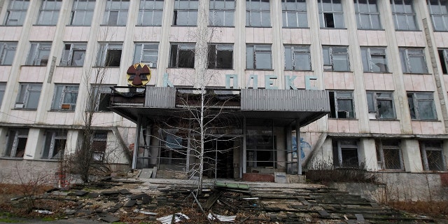 A view of an abandoned city of Pripyat in Chernobyl, Ukraine, on Dec. 25, 2019. The Chernobyl disaster on the Chernobyl nuclear power plant occurred on April 26, 1986. 