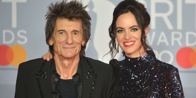 Ronnie Wood and Sally Humphreys tied the knot in 2012.