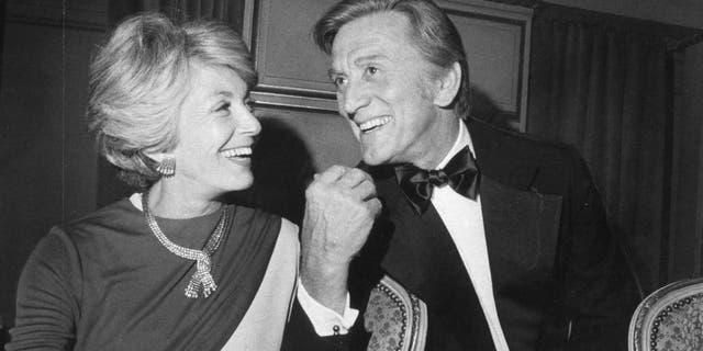 Kirk Douglas and wife Anne in town for the Opera opening, September 10, 1976. (Photo by Vince Maggiora/San Francisco Chronicle via Getty Images)