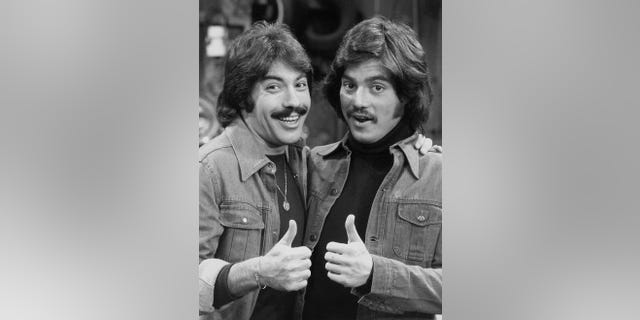 Tony Orlando (left) with his best pal Freddie Prinze.