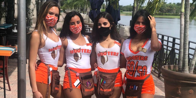 Madison Novo currently works at the Weston Hooters location.