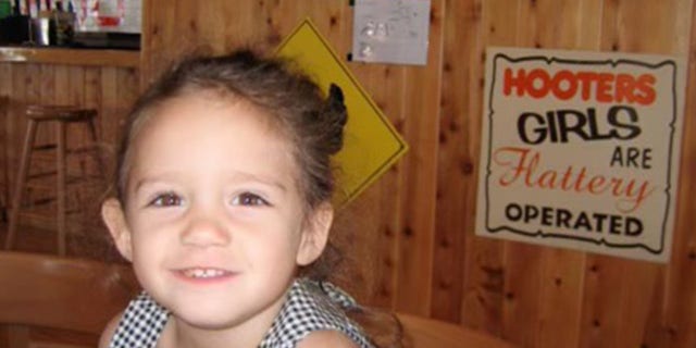 Madison Novo as a little girl.