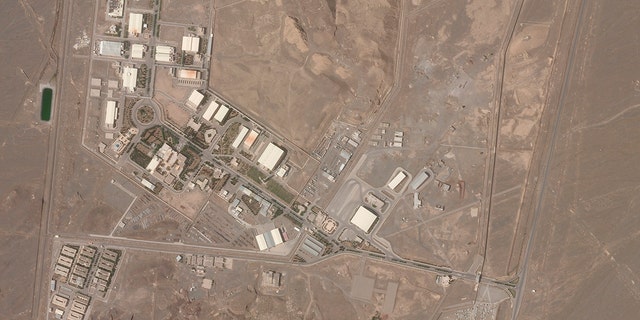 This satellite photo from Planet Labs Inc. shows Iran's Natanz nuclear facility on Wednesday, April 7, 2021. 