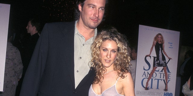 John Corbett is reprising his role of Carrie Bradshaw’s ex-fiancé, Aidan Shaw. for the 'Sex and the City' reboot. (Ron Galella Collection via Getty Images)