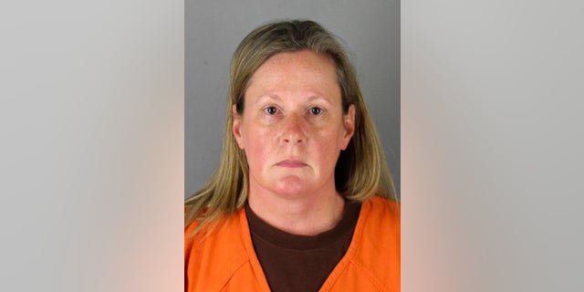 Kim Potter, a former Brooklyn Center, Minn., police officer was charged Wednesday with second-degree manslaughter for killing 20-year-old Black motorist Daunte Wright in a shooting that ignited days of unrest and clashes between protesters and police. (Hennepin County Sheriff via AP)