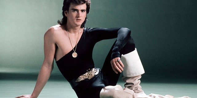 Les McKeown, of the Bay City Rollers, is pictured in 1979.(Photo by Fin Costello/Redferns)
