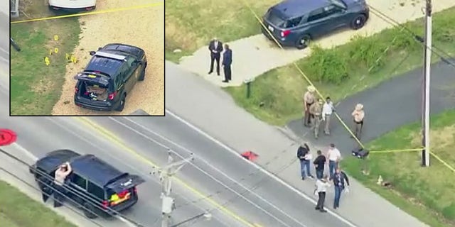 The shooting unfolded in Leonardtown, southeast of Washington, DC.