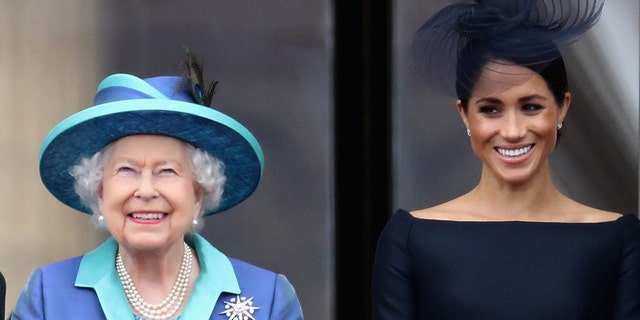 It's been reported that Queen Elizabeth II 'understands' why Meghan Markle was unable to attend Prince Philip's funeral. (Photo by Chris Jackson/Getty Images)