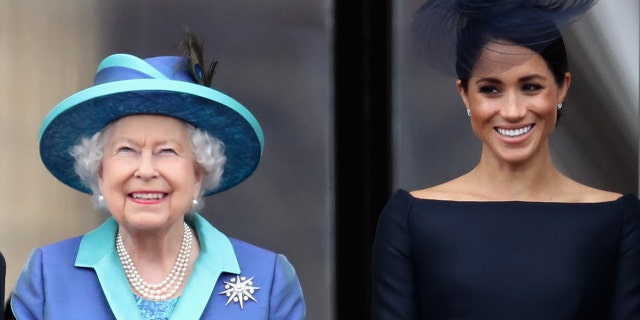 It's been reported that Queen Elizabeth II 'understands' why Meghan Markle was unable to attend Prince Philip's funeral. (Photo by Chris Jackson/Getty Images)