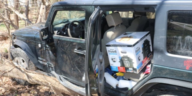 Nicholas Skulstad allegedly rammed his car into an MTA vehicle, threatened police officers, and had a 'To Kill' list naming public officials, authorities say (FBI via criminal complaint)