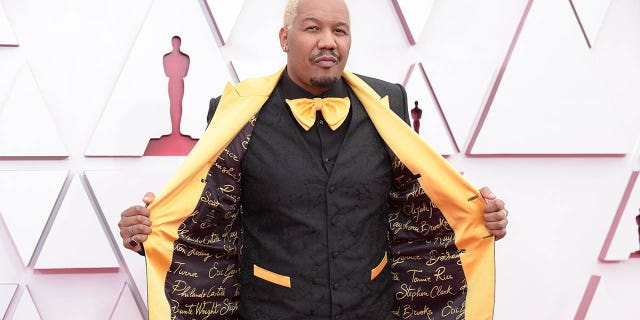 "Two Distant Strangers," co-director Travon Free appears for the 93rd annual Academy Awards ceremony