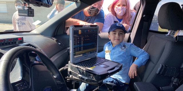 The Chicago Police Department on Sunday partnered with the Illinois Make-a-Wish foundation to help one seven-year-old become a SWAT officer. (Credit: Make-a-Wish Foundation)