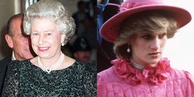 Queen Elizabeth II (left) and Princess Diana (right) both wore such pearl necklaces.