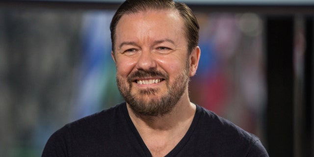 Ricky Gervais is known for hosting the Golden Globes a record five times. (Photo by: Nathan Congleton/NBCU Photo Bank/NBCUniversal via Getty Images)