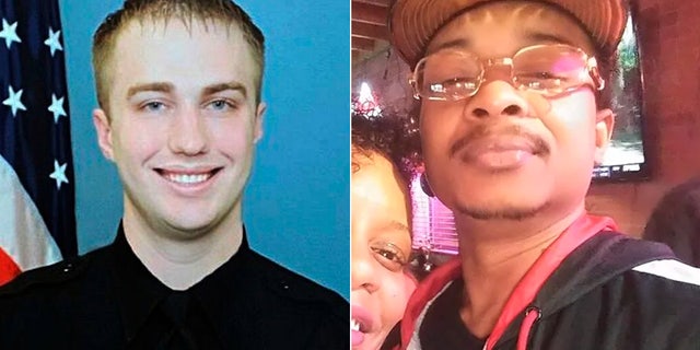 Kenosha Oolice Officer Rusten Sheskey;  Jacob Blake. 