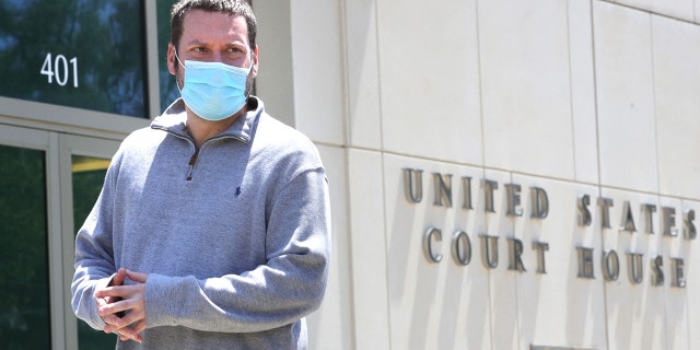 Then-Seminole County tax collector Joel Greenberg leaves the federal courthouse in Orlando after making a first appearance on June 23, 2020.